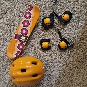 AG DOLL Skateboard Set - Orange